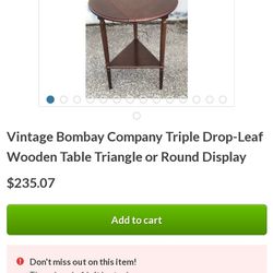 3 Leaf End Table And Lamp