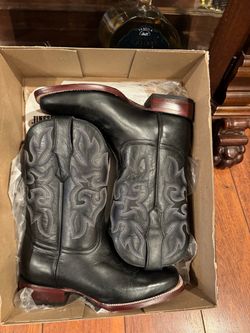 Jinetes MN ENCINO BLACK LC2 size 9 boots botas vaqueros