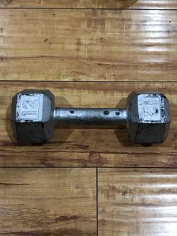 12 lbs Steel Dumbbell Weight 