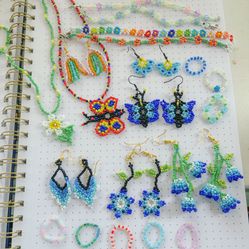 Handmade beaded deals jewelry for sale
