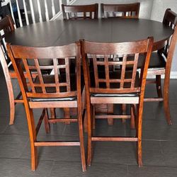 Dining Table With 6 Chairs 
