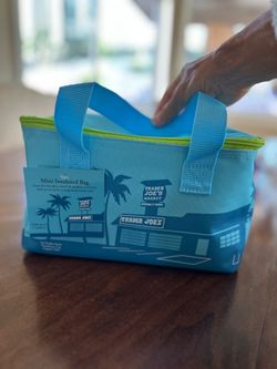 New Trader Joe’s Mini Insulated Bag - Blue/Green