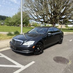 2012 Mercedes-Benz S550 Sport & Luxury PKG