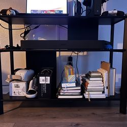IKEA Jattesta Side Table In Black