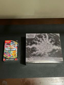 Pokémon Pitch  Black ETB  Chaos Rising Bundle