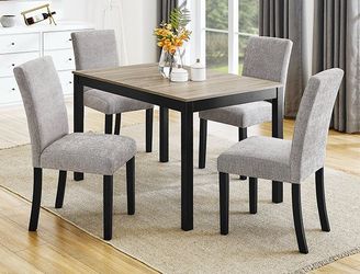 💥NEW 5pc DINING Room SET Kitchen Table Chairs💥NO CREDIT NEEDED $10 Down