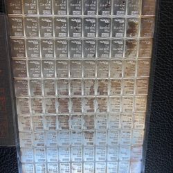 Valcambi 100x1 Grams Silver 3 Available ////-2 Available 