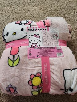 Hello Kitty Spring Blanket