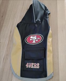 SF 49ers PET RAINCOAT