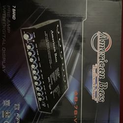 American bass crossover digital display