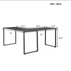 Black Computer Desk $40 *new, in box*