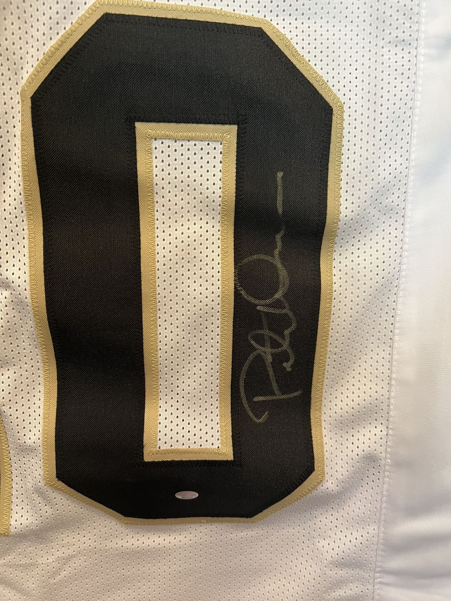Pete Werner signed New Orleans Saints jersey. Excellent condition, authenticated 