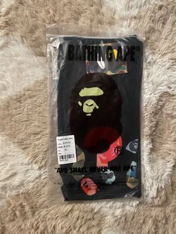 A Bathing Ape BAPE Black T-Shirt Size XL