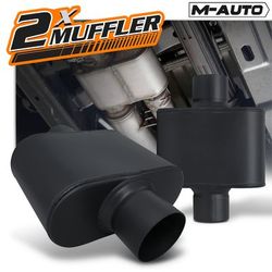 2PCS Stainless Steel Mufflers