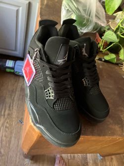 Jordan four black cats