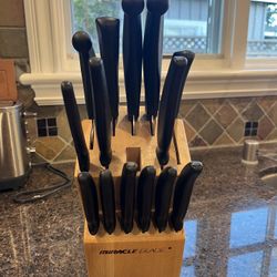 Miracle blade knife set with Block