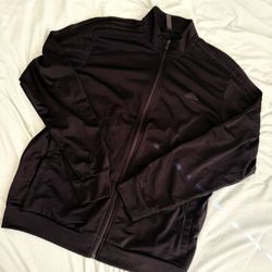 Men’s Adidas Zip Up Jacket Black 