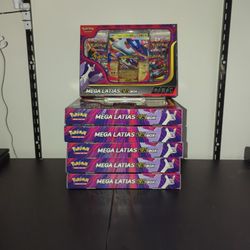 6x Pokemon TCG cards Mega Latias EX Box