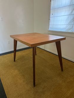 Mid Century Modern Wood Dining Table