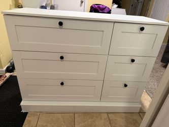 White Dresser