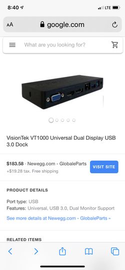 Vesion tek USb Dock