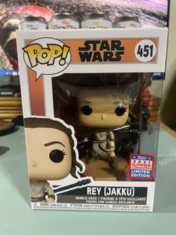 Funko Pop Star Wars #451 Rey (Jakku) 2021 Summer Convention Limited Edition