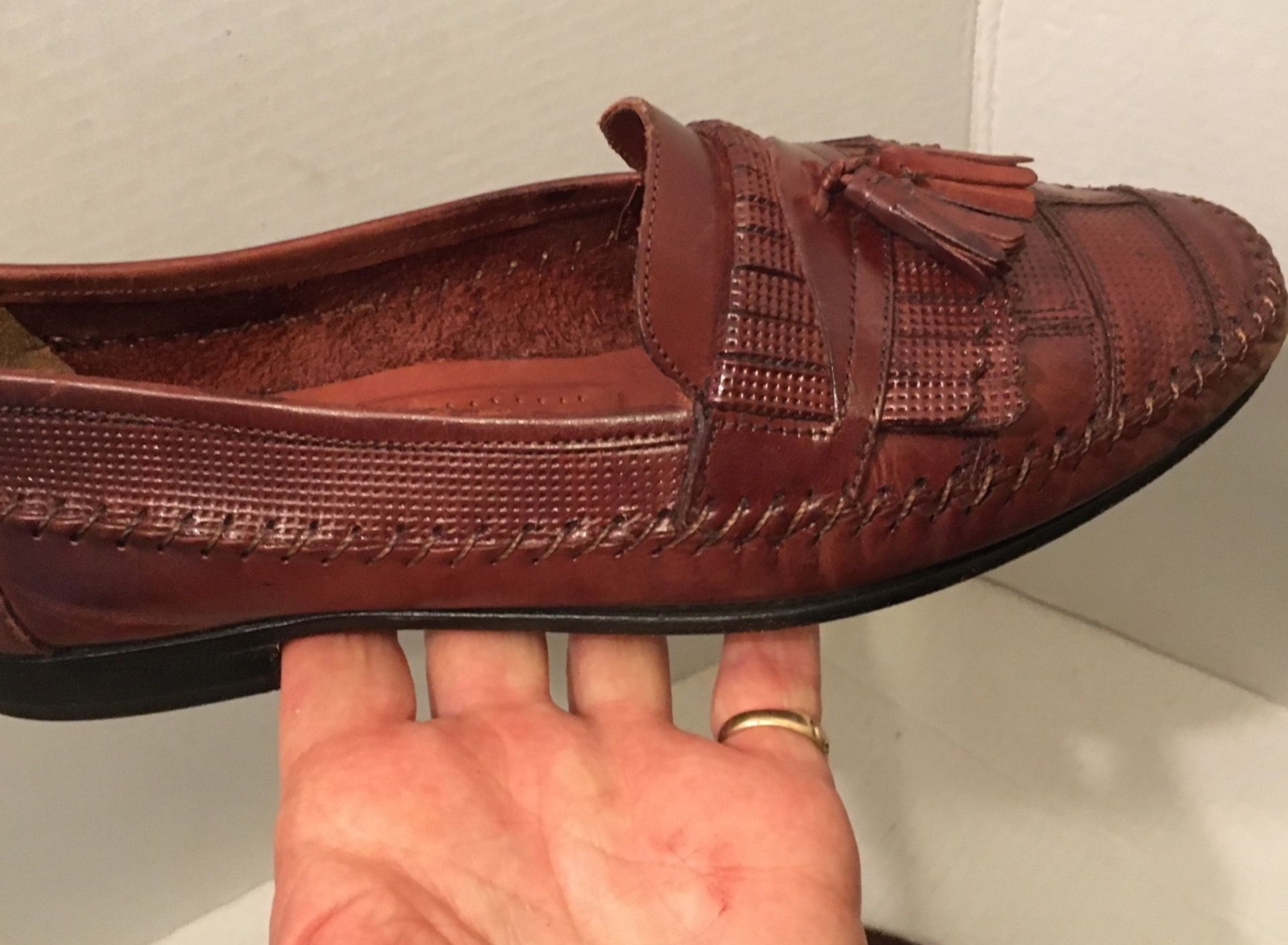 Men’s tassel loafers Giorgio Brutini 8.5 EEE