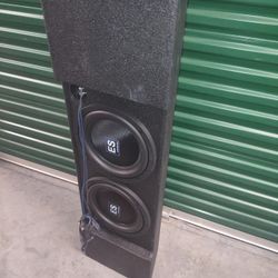 American Bass 12" Low Profile Subs For GMC Seirra