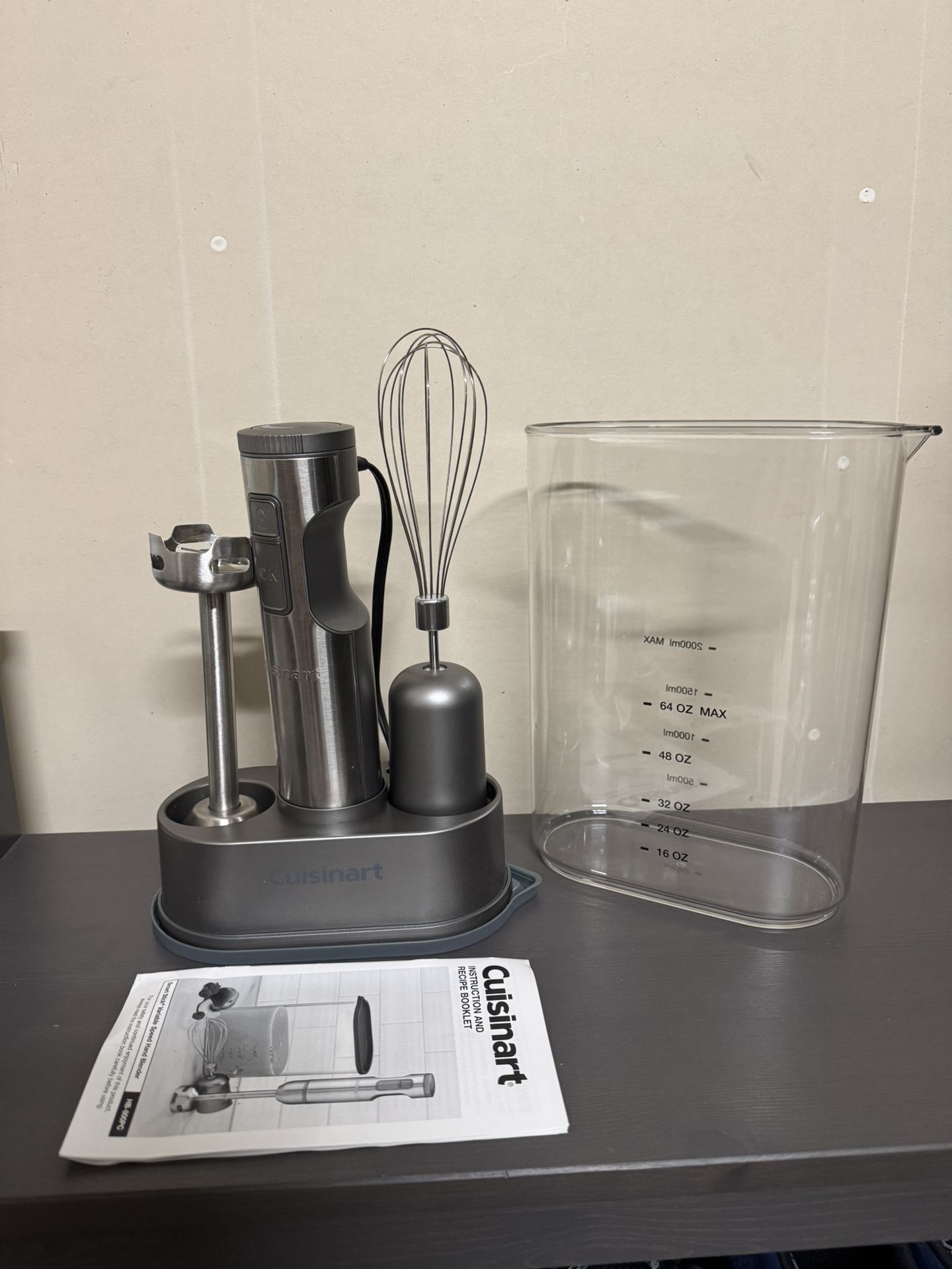 Cuisinart immersion Blender, Mixer and pitcher