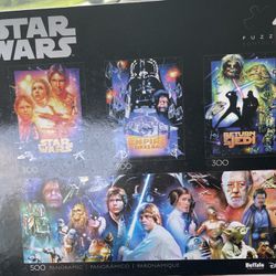 Start Wars Puzzle And Deck Of Cards 