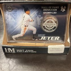 Derek Jeter mint coin collection