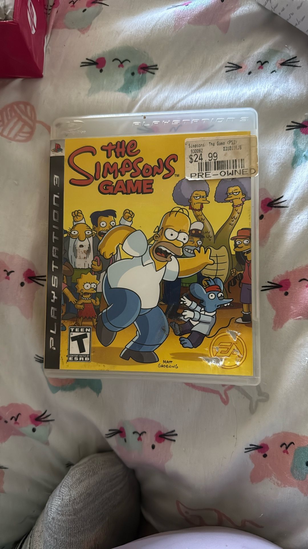 PS3 The Simpsons Game 