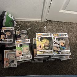 One Piece Funko pops 