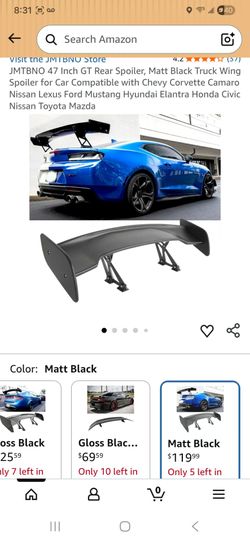 Rear spoiler