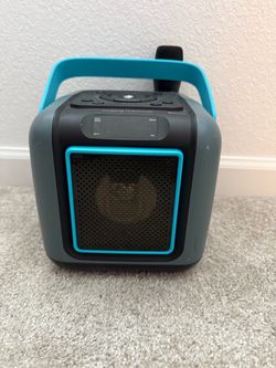Singing Machine Portable Bluetooth Karaoke Speaker