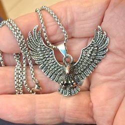 Eagle Pendant Necklace