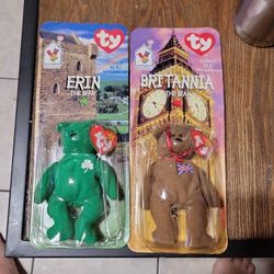 Ty Erin The Bear And Britannia The Bear