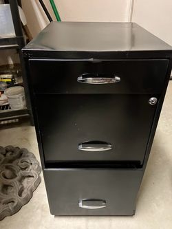 3 Drawer Metal Filing Cabinet