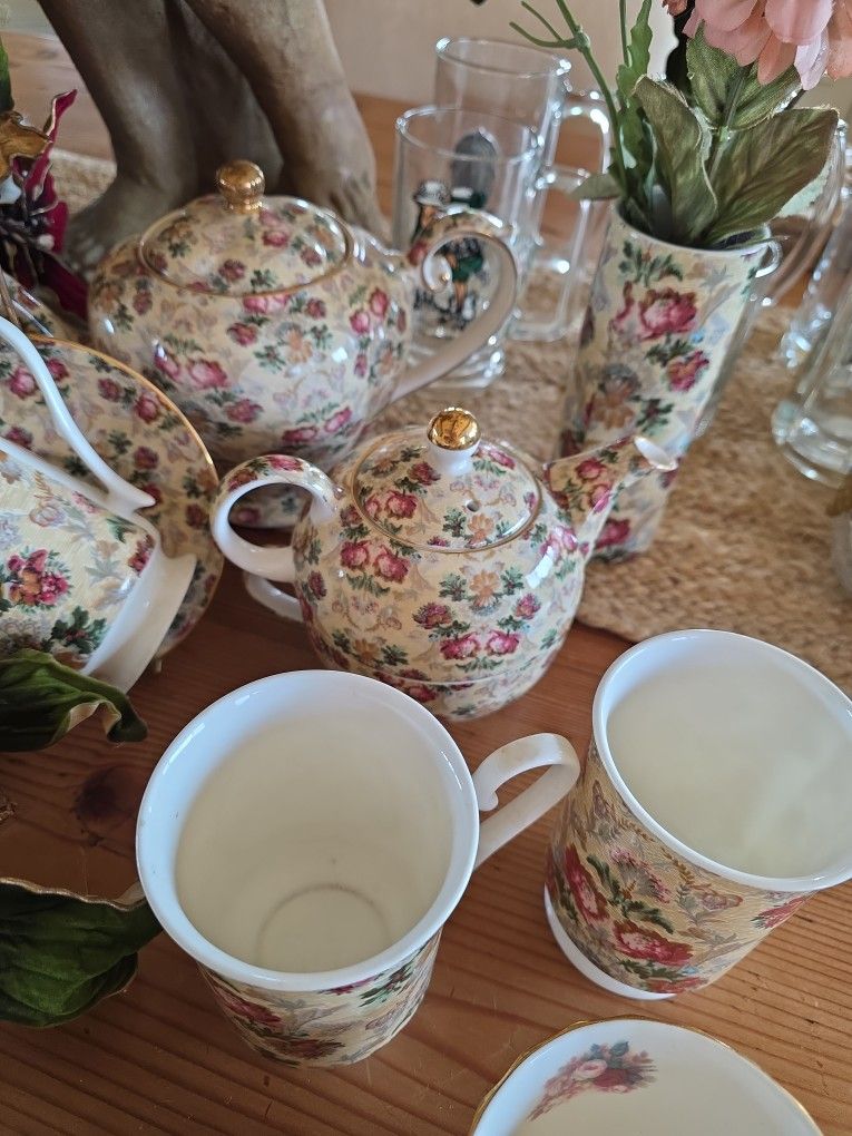 10 Piece China By Staffordshire England