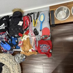 multiple accessories for dogs $30 