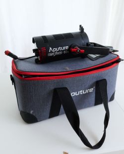 Aputure Light Storm 60x + Mini projection zoom + softbox