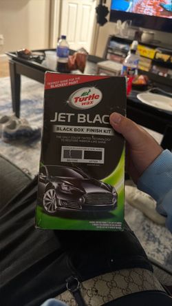 Jet black finish kit
