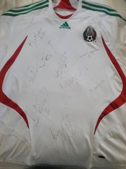 Signed mexico jersey best offer