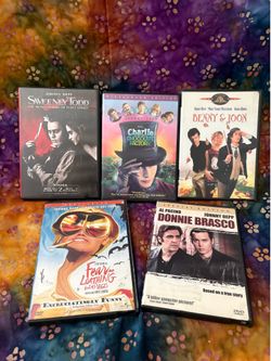 Johnny Depp used DVD’s