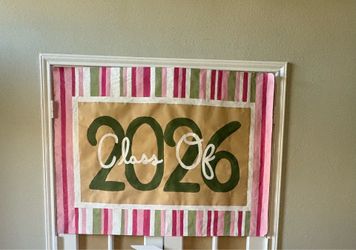painted banner sign for 2026 graduation