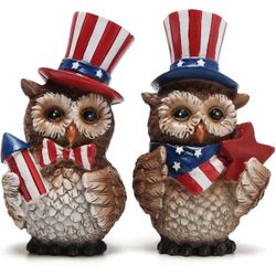 4th Of July Owls 