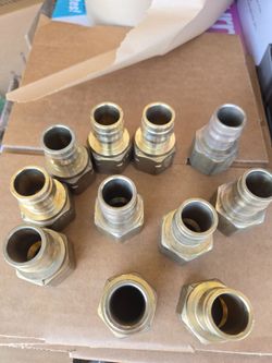 Uponor press fitings 11 pcs