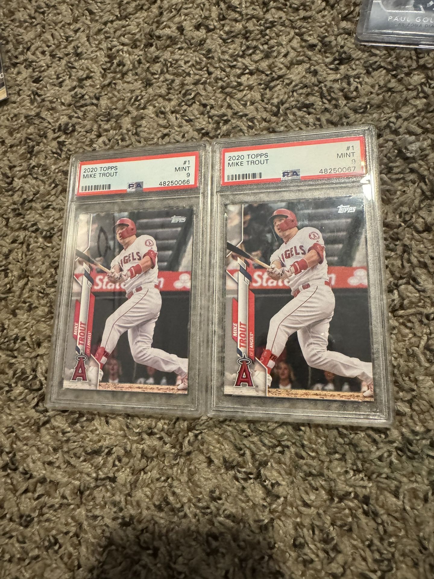 Mike Trout PSA 9