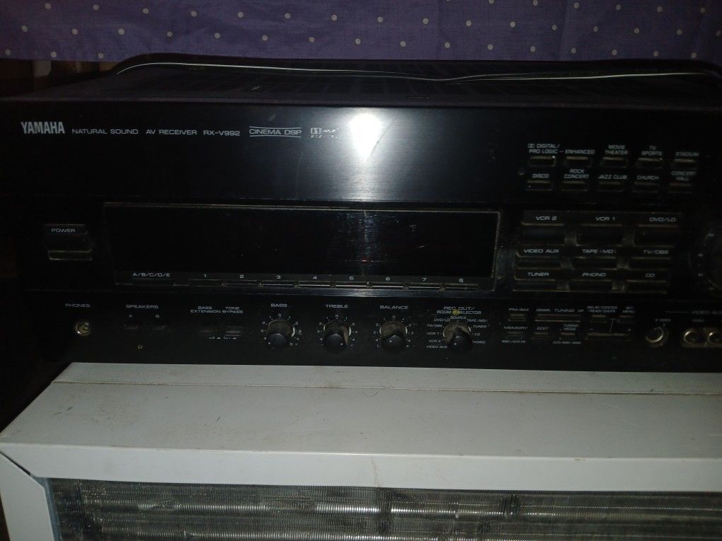 Old School Yamaha Receiver Works Great!