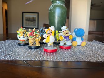 Super Mario and Super Smash Bros Loose Amiibo lot